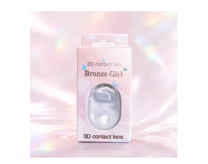 Lentes De Contacto Cosméticos 3d Con Estuche Y Accesorios