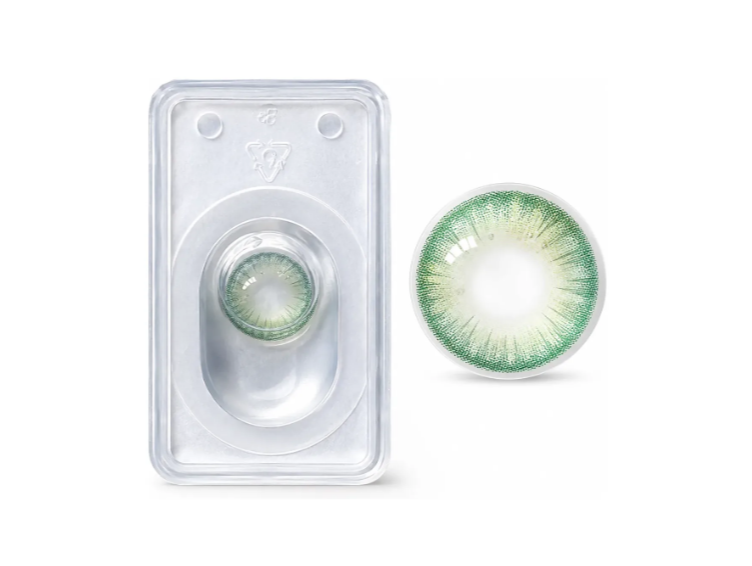 Lentes De Contacto Cosméticos 3d Con Estuche Y Accesorios