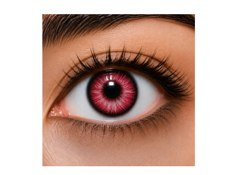 Lentes De Contacto Cosméticos 3d Con Estuche Y Accesorios