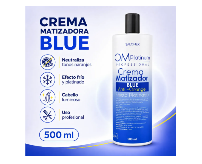 Kit Shampoo + Crema + Crema Matizador Salonex 500ml