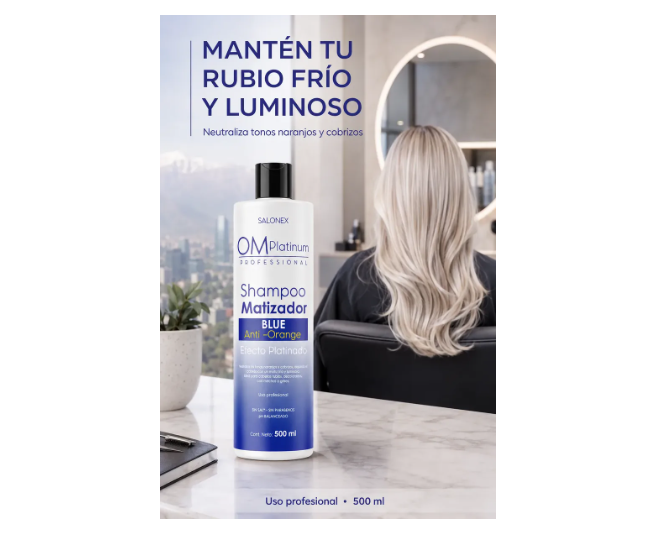 Kit Shampoo + Crema + Crema Matizador Salonex 500ml