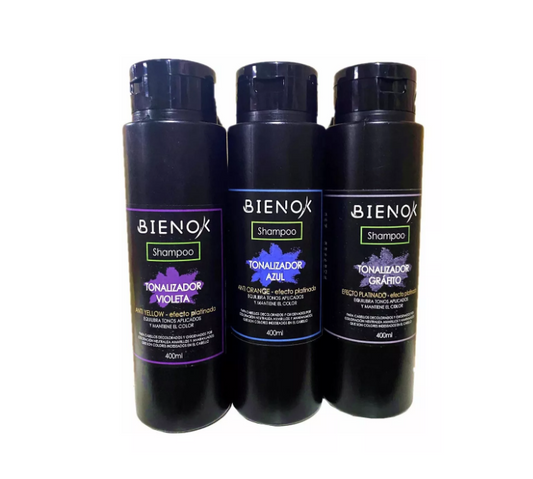 Shampoo O Balsamo Matizador Violeta/Grafito/Azul De 500ml Boreal