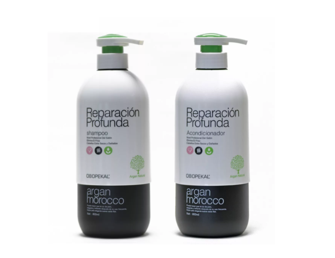 Shampoo O Acondicionador Reparación Profunda Argan Obopekal 800ml