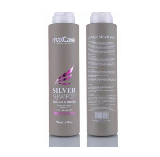 Shampoo Violeta Brillante Sin Sulfato  MaxCare 500ml