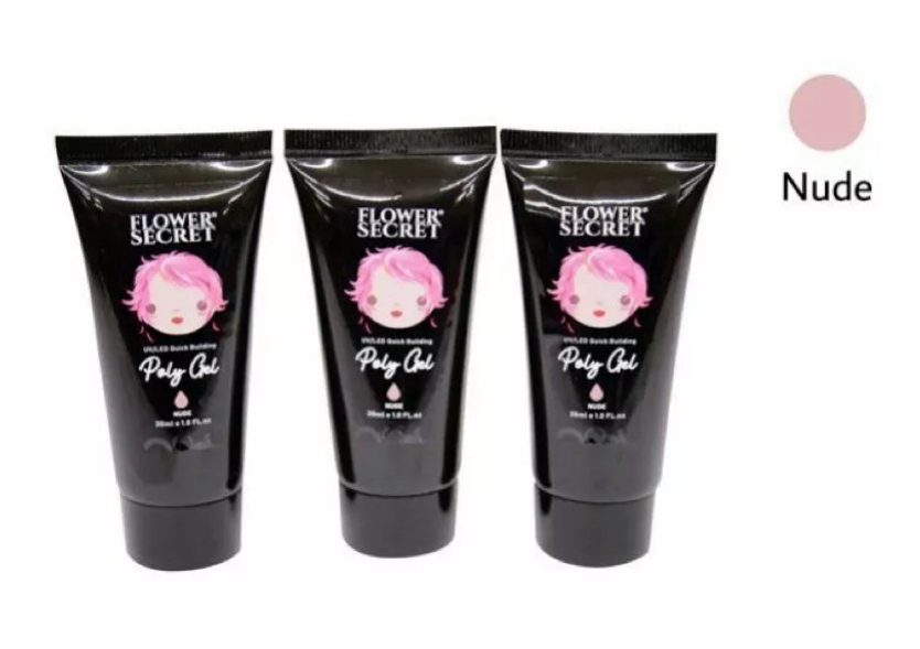Polygel Flower Secret, Acrygel, Gel De Uñas, Uñas Acrilicas 30ml