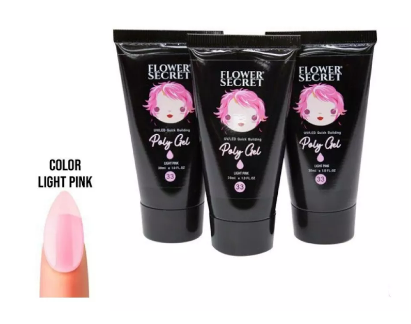 Polygel Flower Secret, Acrygel, Gel De Uñas, Uñas Acrilicas 30ml