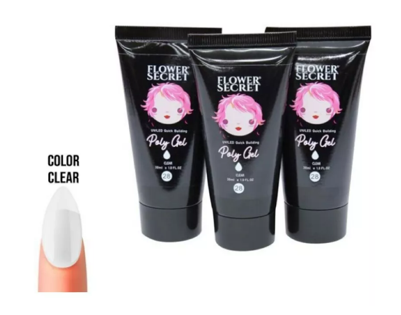 Polygel Flower Secret, Acrygel, Gel De Uñas, Uñas Acrilicas 30ml