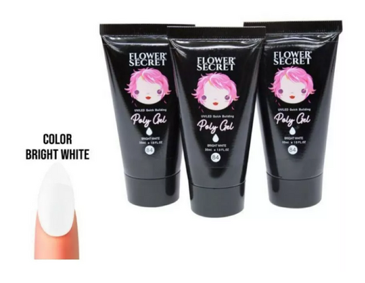 Polygel Flower Secret, Acrygel, Gel De Uñas, Uñas Acrilicas 30ml
