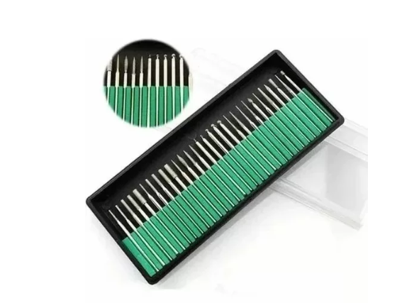 Repuesto 30 Fresas Para Torno Uñas Manicure Y Pedicure