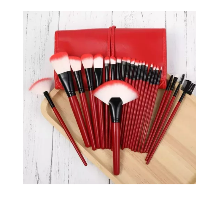 Set 32 Brochas Para Maquillaje (Variedad De Colores)