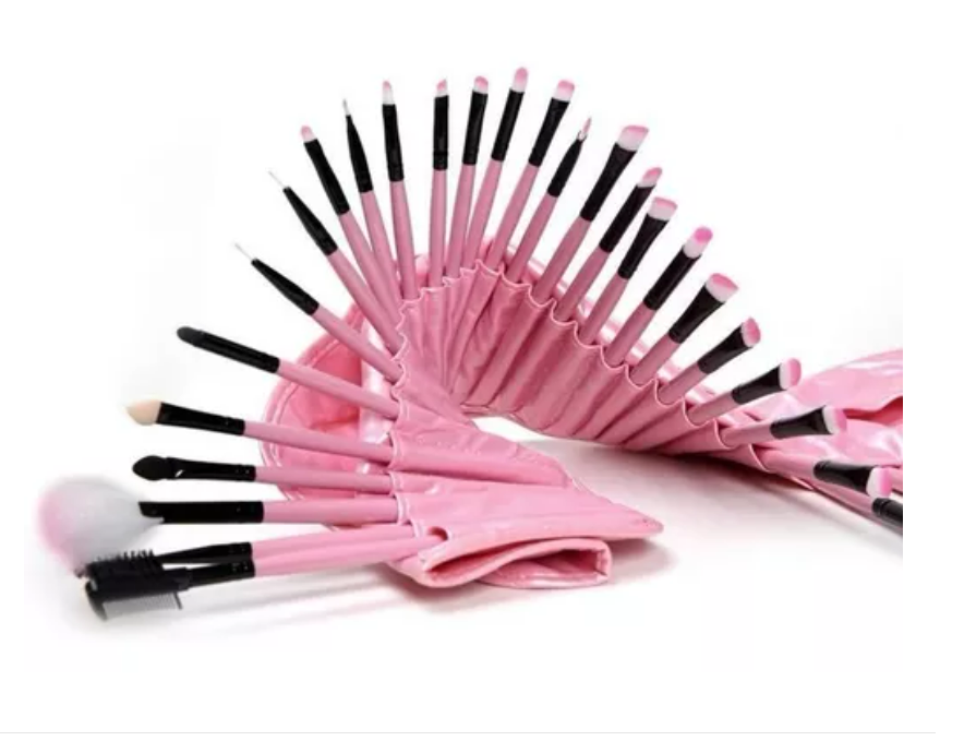 Set 32 Brochas Para Maquillaje (Variedad De Colores)