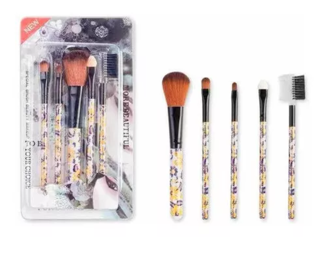 Set 5 Brochas De Maquillaje Profesional 1-1