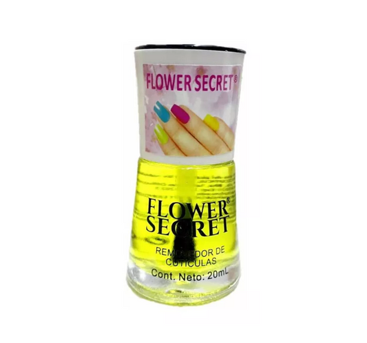 Aceite Removedor De Cuticula Para Uñas Flower Secret 20ml