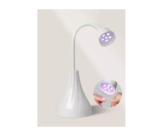 Lampara De Uñas Uv/led Inalámbrica Para Tips Soft Gel 18w