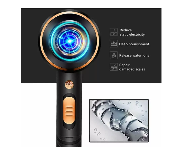 Secador De Pelo Kemei Km-8896 4000w Profesional