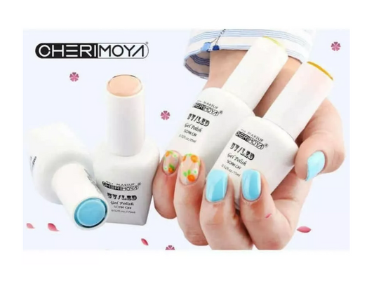 Esmaltes Permanentes Cherimoya 15ml ( Variedad De Colores )