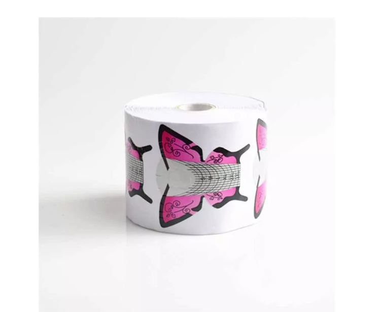 Papel Molde En Forma De Mariposa 300 Unid Acrílico Gel