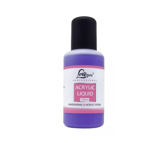Liquido Acrílico Monomero Loveyes Profesional 120ml