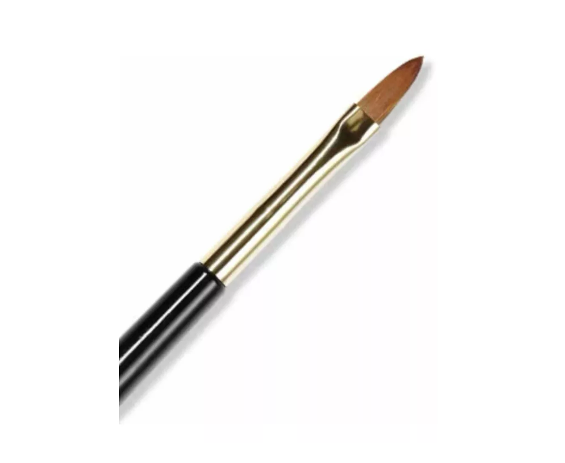 Pincel Para Acrílico De Uñas Con Espatula