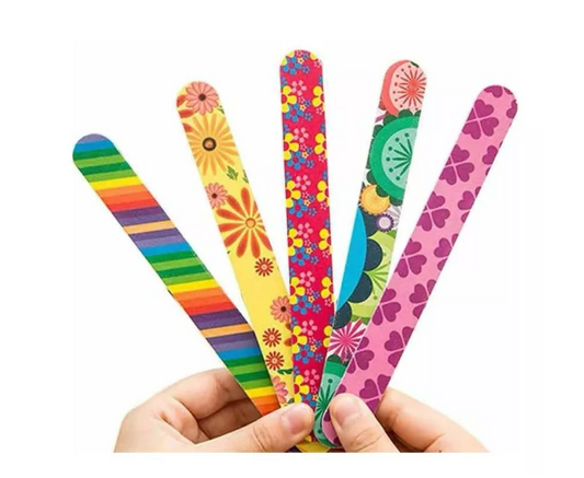 Limas Con Diseño Para Manicure De Uñas