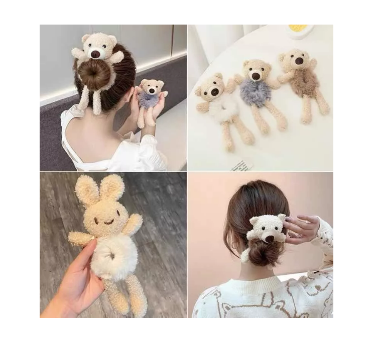 Colets Con Orejas Niñas Pelo Mujer Accesorio Coletas