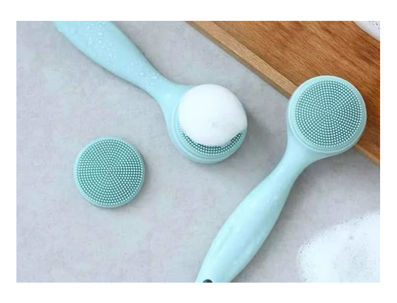 Cepillo Limpiador Facial Exfoliante Masajeador Pequeño