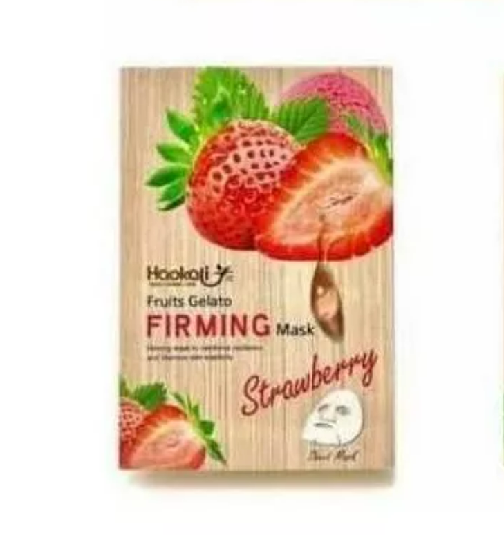 Caja De 10 Mascarilla Facial Hidratante Haokali 30ml