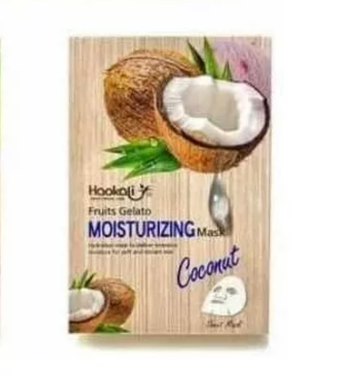 Caja De 10 Mascarilla Facial Hidratante Haokali 30ml