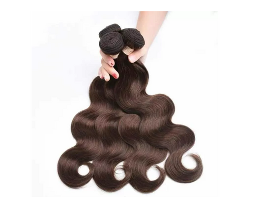 Onda Profunda 18 Castaño oscuro Pulgadas Cabello Humano Natural