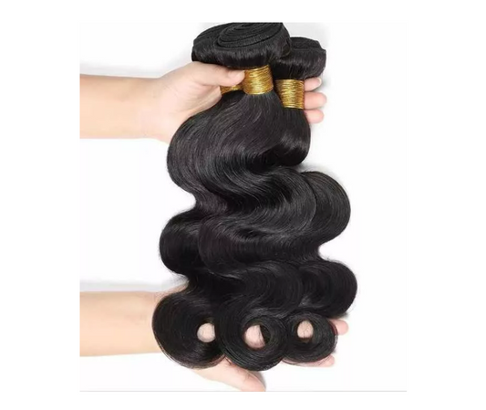 Onda Profunda 16 Pulgadas Cabello Humano Natural Negro