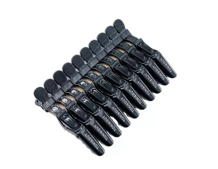 Set 10 Pinzas Para Tomar El Cabello Peluquería Colores