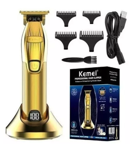 Recortadora Kemei KM-I32s dorada 100V/240V