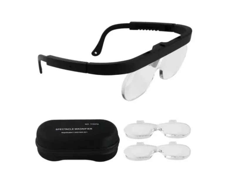 Lentes Con Lupa Lentes Con Luz Led Lámpara Lupa Led Lupas