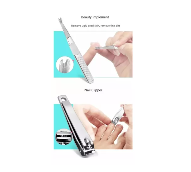 Set 8 Piezas Pedicure Cuidado Pies Profesional Quita Callos