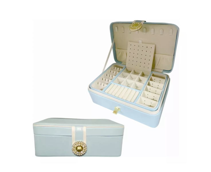 Joyero Caja De Joya Tipo Maleta Organizador Joyas