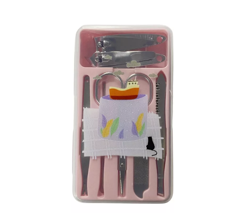 Set Corta Uñas Manicure 7 Piezas Herramientas