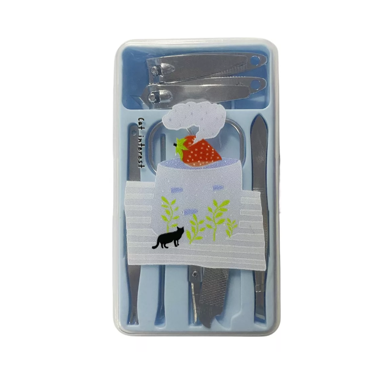 Set Corta Uñas Manicure 7 Piezas Herramientas