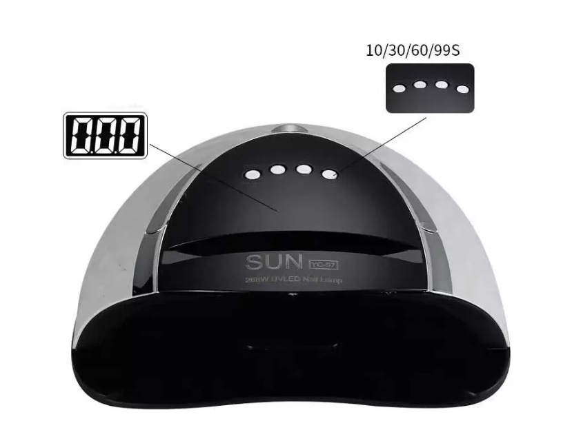 Lampara Led Uv Secador Uv Lampara Manicure Secador Uñas 268w
