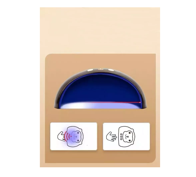 Lampara Led Uv Secador Uv Lampara Uñas 36w Manicure