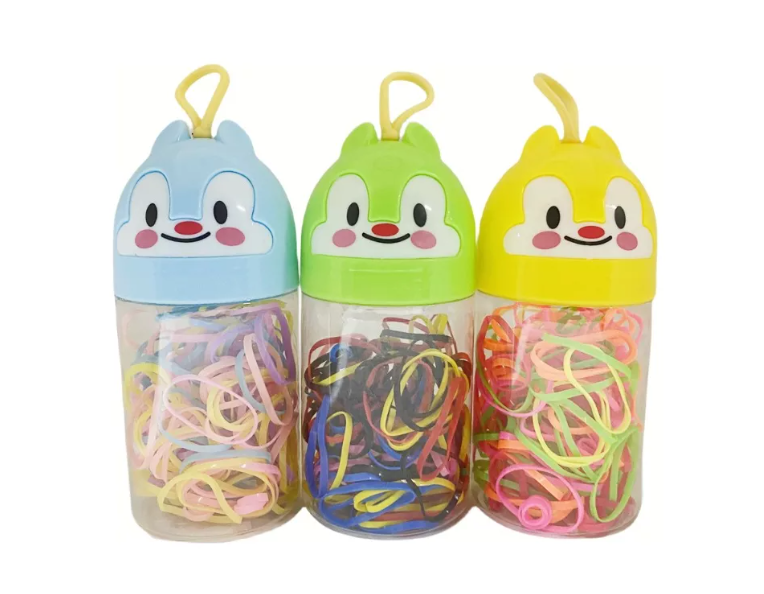 Colets Bandas Elásticas Para Cabello Niñas 200 Unidades