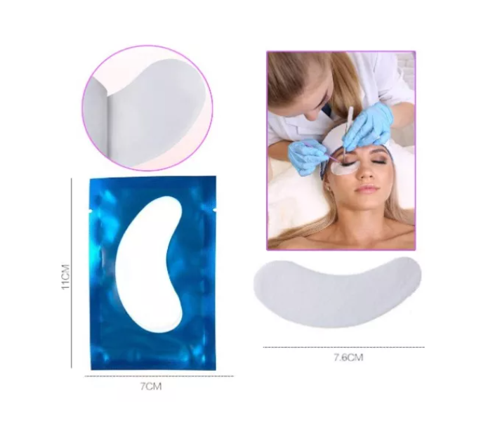 50 Parches De Hidrogel Para Extensiones De Pestañas Lifting