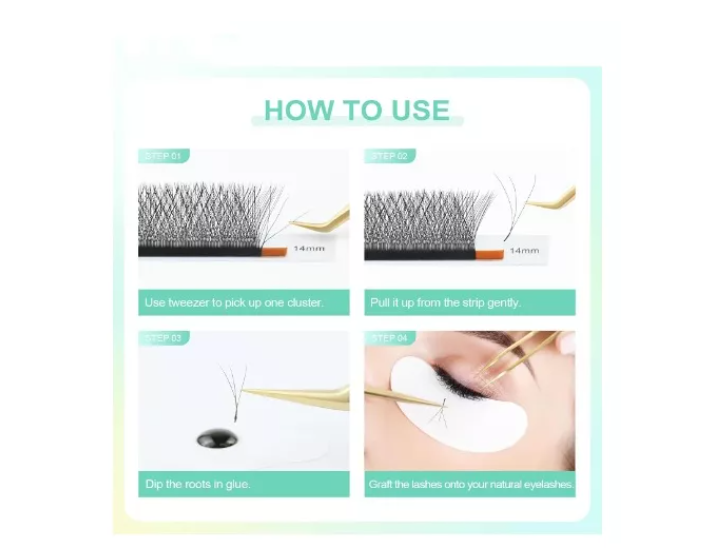 Pestañas Mix Pelo A Pelo En Y Volumen 0.07d