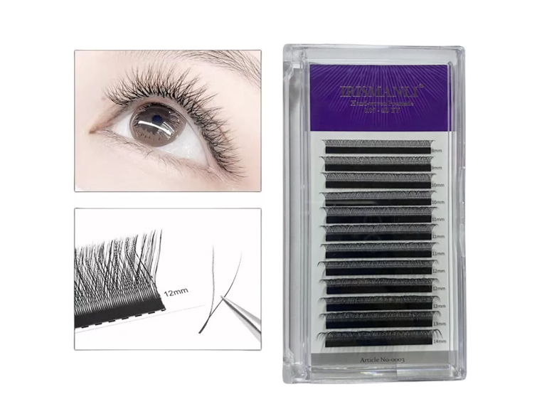 Pestañas Mix Pelo A Pelo En Y Volumen 0.07d