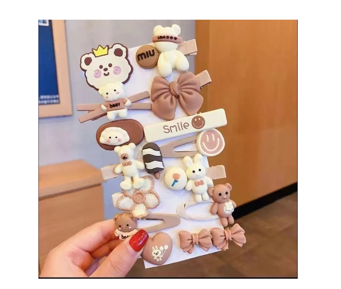 Set 14 Piezas Broche Pasador Clips Niña Cabello Horquilla