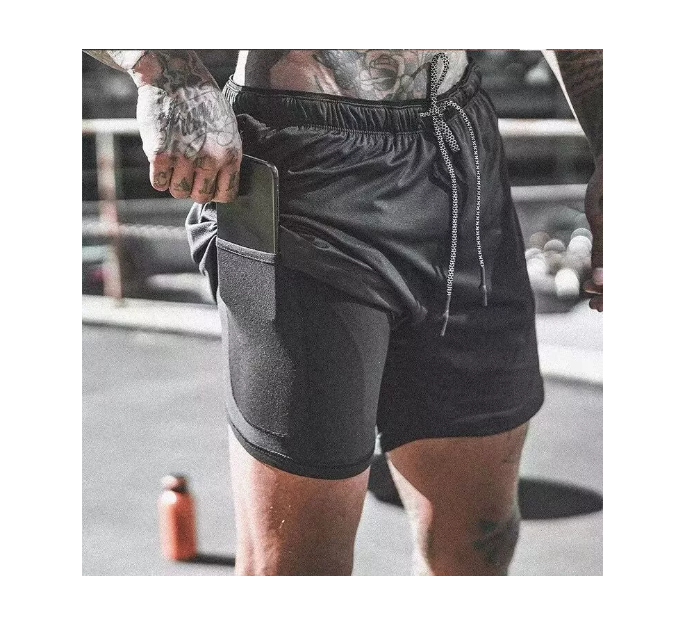 Short Deportivo Hombre Pantalones Cortos Secado Rápido Sport