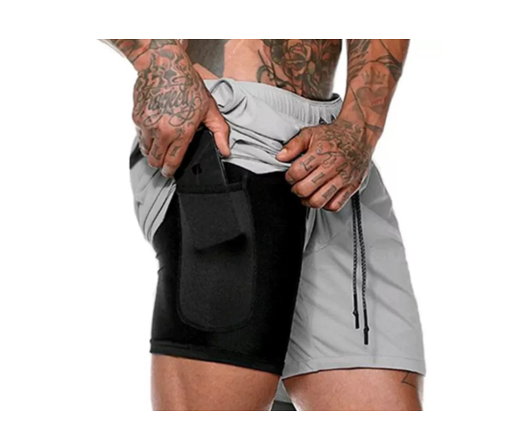 Short Deportivo Hombre Pantalones Cortos Secado Rápido Sport