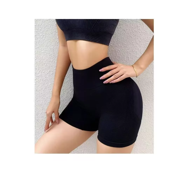 Shorts Deportivo Mujer Entrenamiento Glúteo Cintura Y Yoga