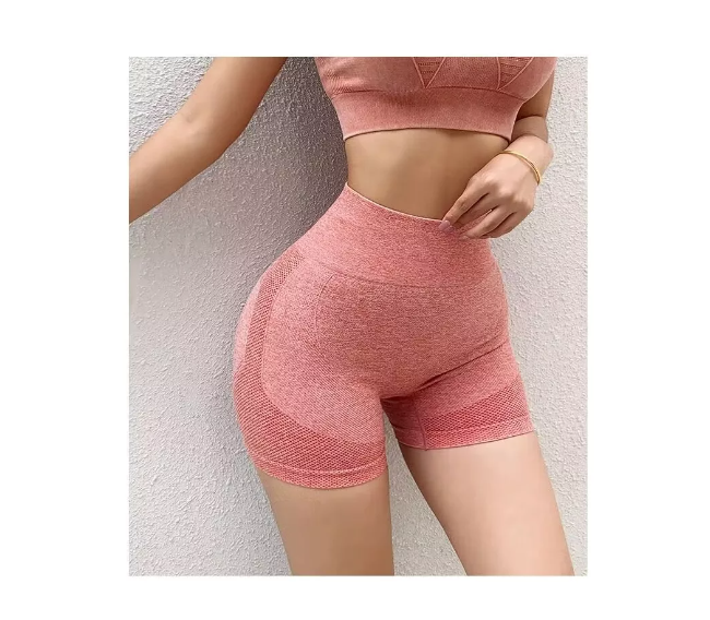 Shorts Deportivo Mujer Entrenamiento Glúteo Cintura Y Yoga