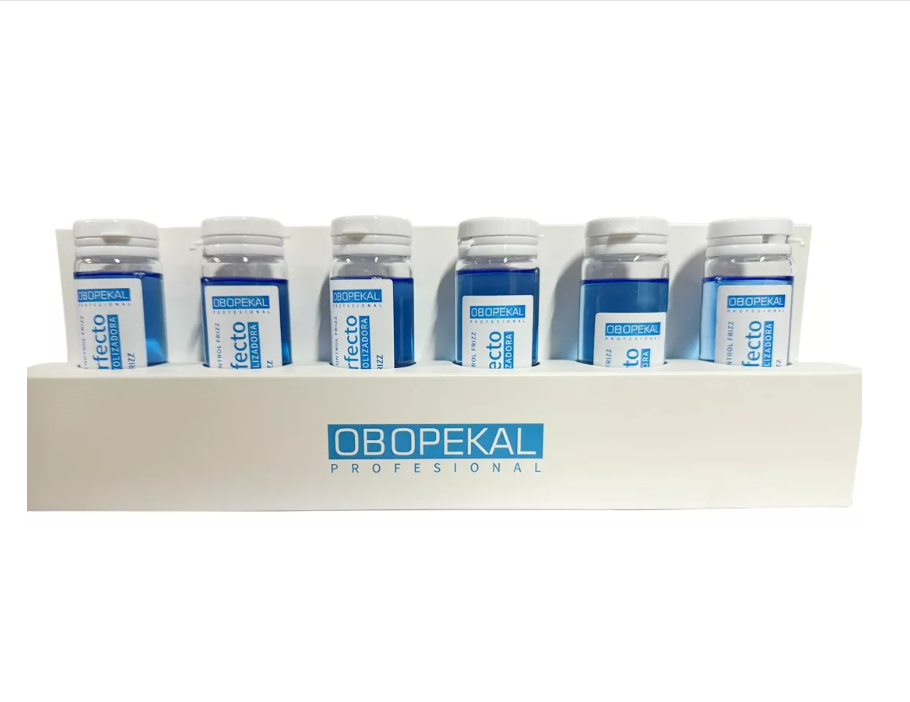Ampolla Capilar Liso Perfecto 30ml Por 6 Unidades Obopekal