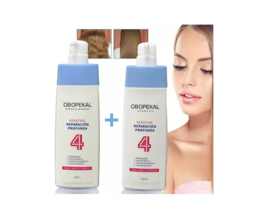 Shampoo / Acondicionador Total 4 Reparacion Profunda 780 Ml